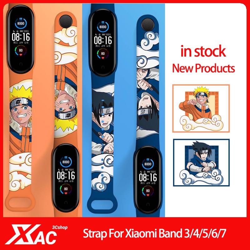 สายนาฬิกาข้อมือซิลิโคน ลายการ์ตูน สําหรับ XiaoMi Mi Band 7 6 5 4 3 XiaoMi Band 6 XiaoMi Band 7 Band 5 XiaoMi Mi Band 7 6 5 4 3