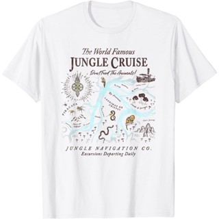 Disney Jungle Cruise World ทัศนศึกษาที่มีชื่อเสียงออกเดินทางทุกวันเสื้อยืด