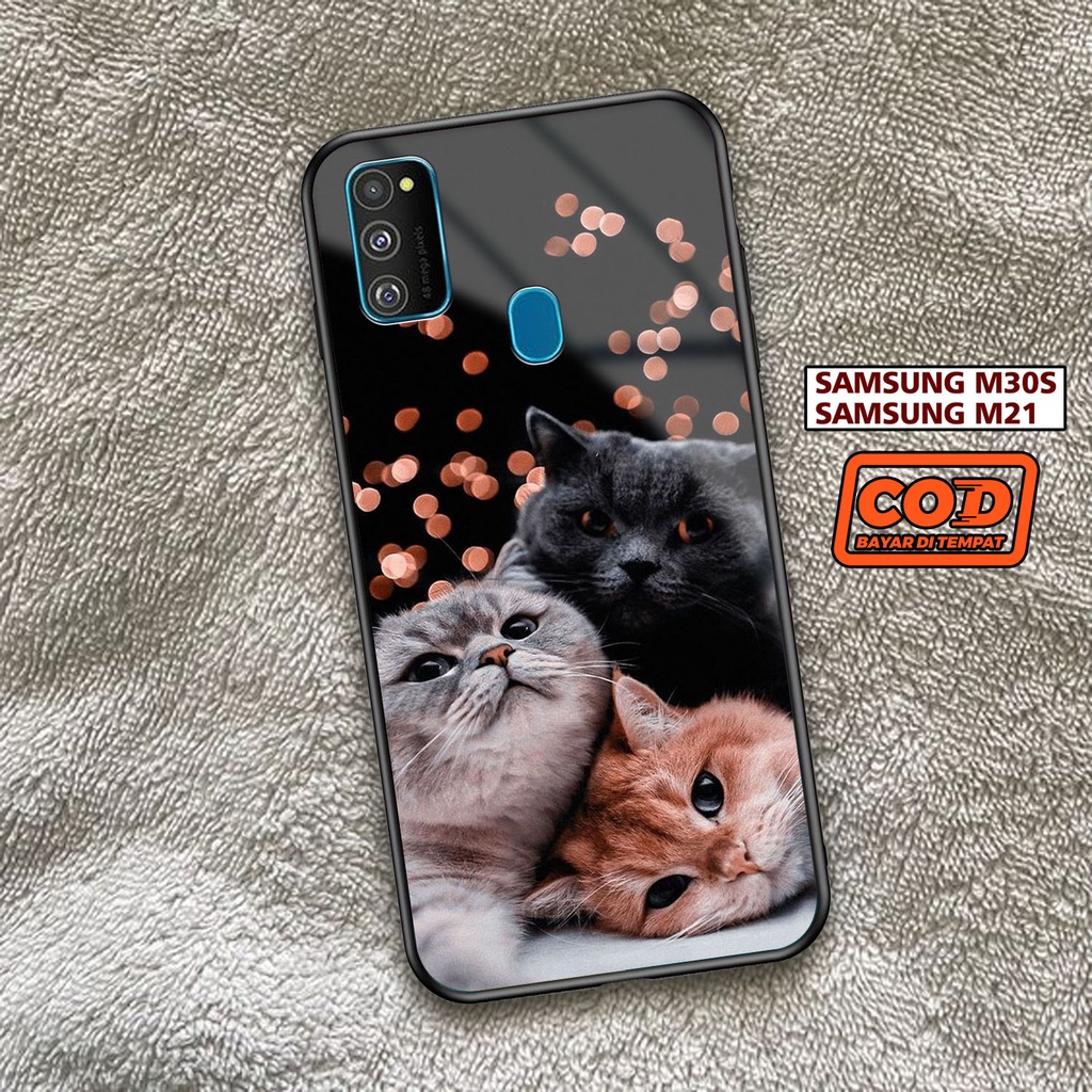 HP SAMSUNG M30S / M21 Hardcase 2D Glossy Case [C4T Motif] Last - Phone Case - Phone Case - Phone Sof