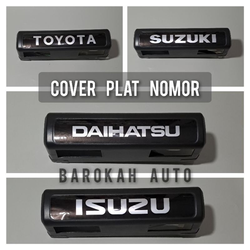 ฝาครอบป้ายทะเบียน Toyota suzuki daihatsu isuzu