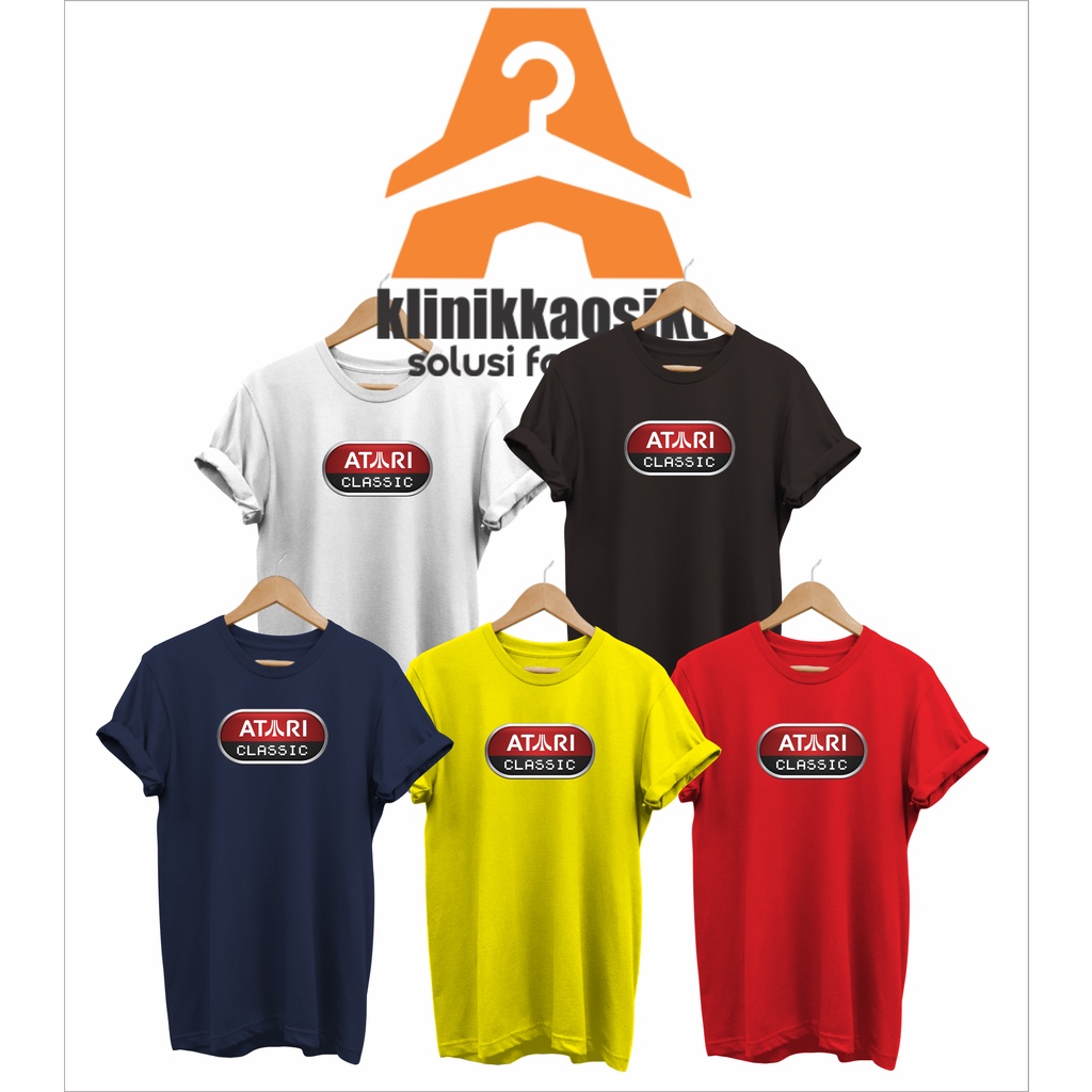 เสื้อยืด CLASSIC GAME CONSOLE ATARI - เกมพีซี TSHIRT TYPE 2