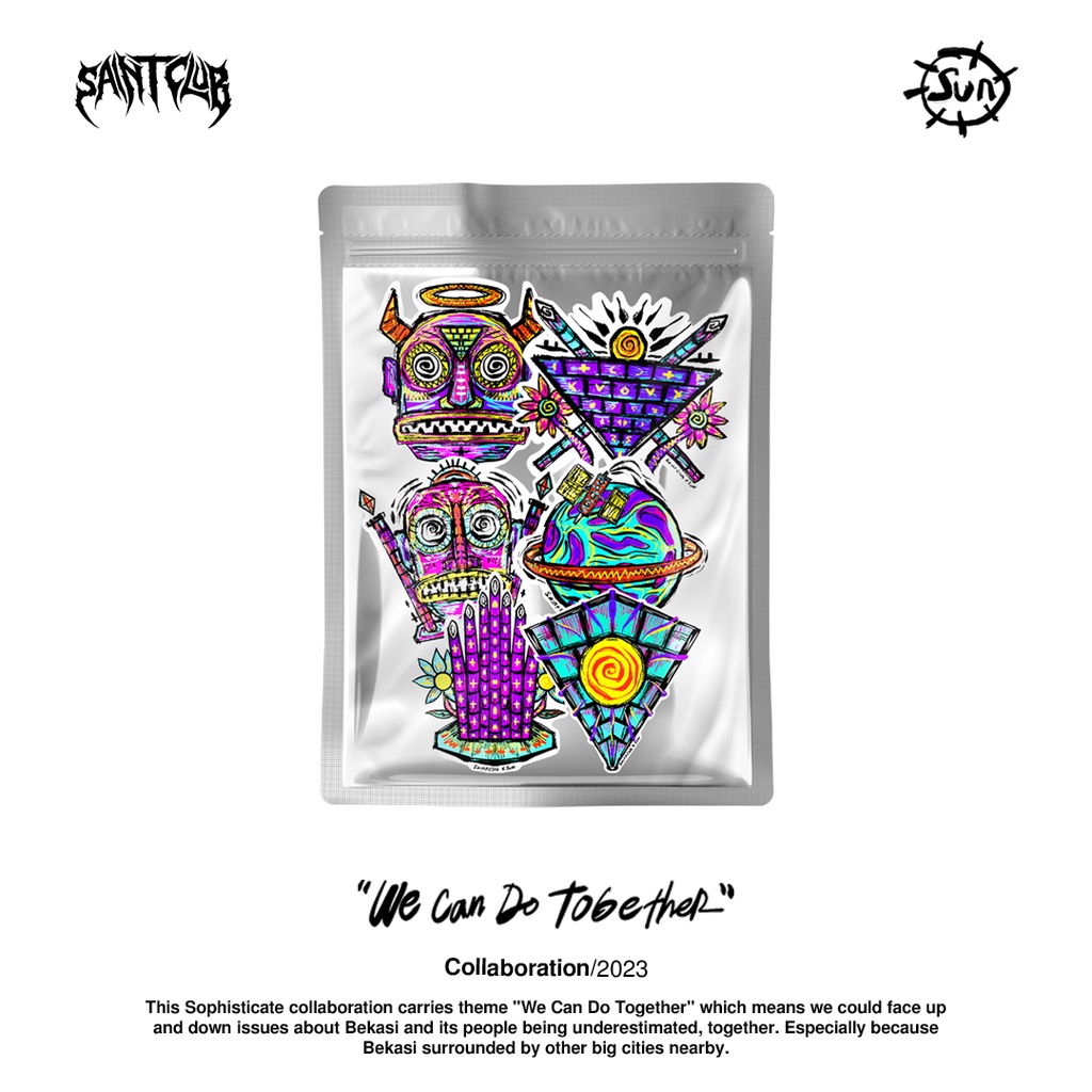 RK STICKER PACK SAINT CLUB X SECRET OF THE SUN COLLAR 2023