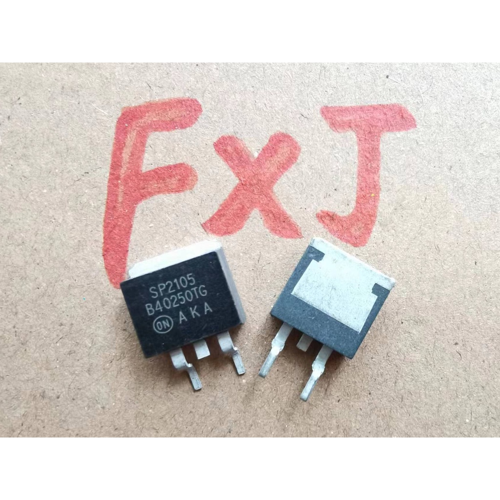 ((10 ชิ้น) B40250TG MBRB40250TG Shoteki Diode TO-263 250V 40A