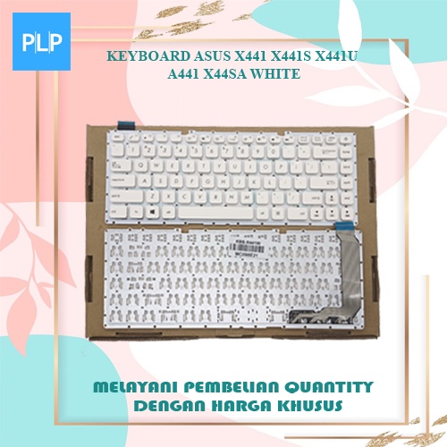 Asus X441SA X441S X441 X441SC X441U A441U X441UA แป้นพิมพ์แล็ปท็อปสีขาว