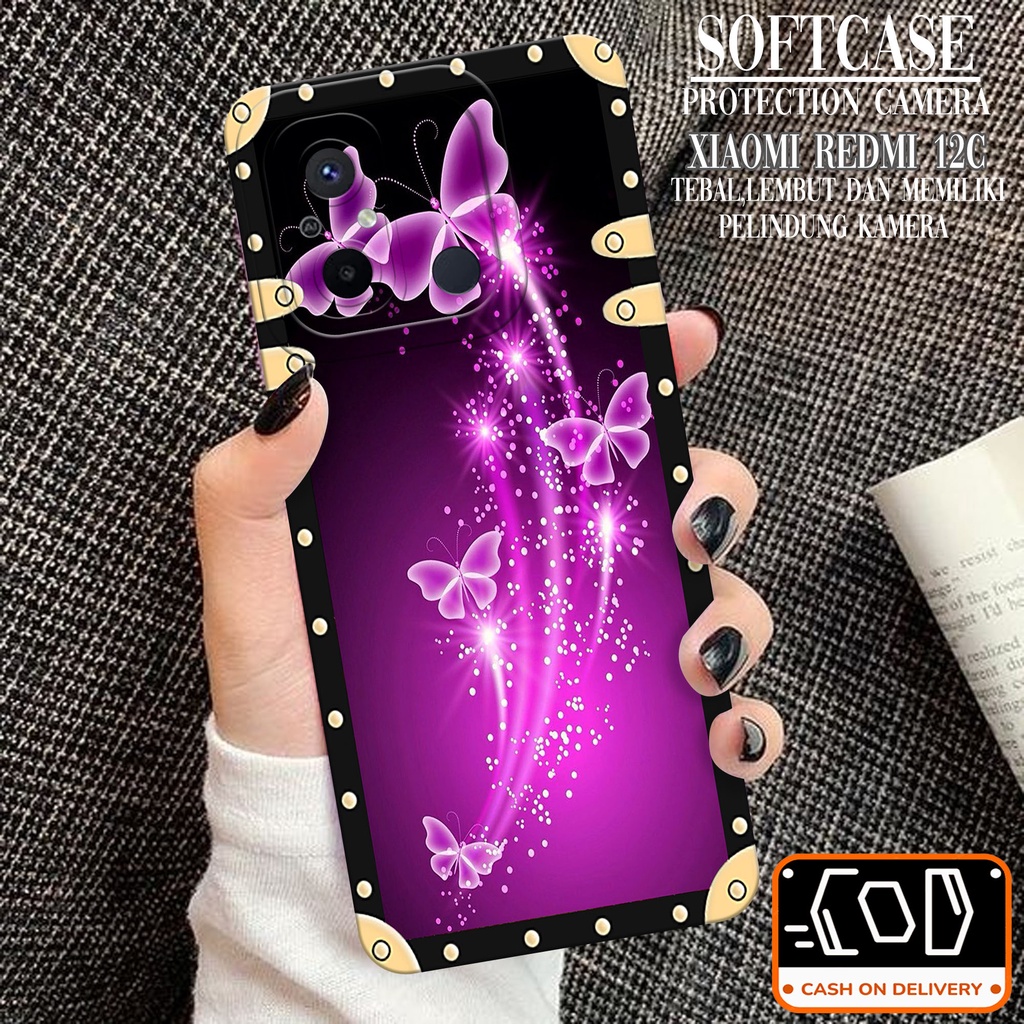 HP ล่าสุด Xiaomi Redmi 12C Softcase - เคส Xiaomi Redmi 12C ล่าสุด - เคส Pro Camera Softcase - Xiaomi