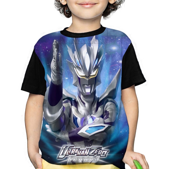 เสื้อผ้าเด็ก Ultraman Anime 3D T Shirt
