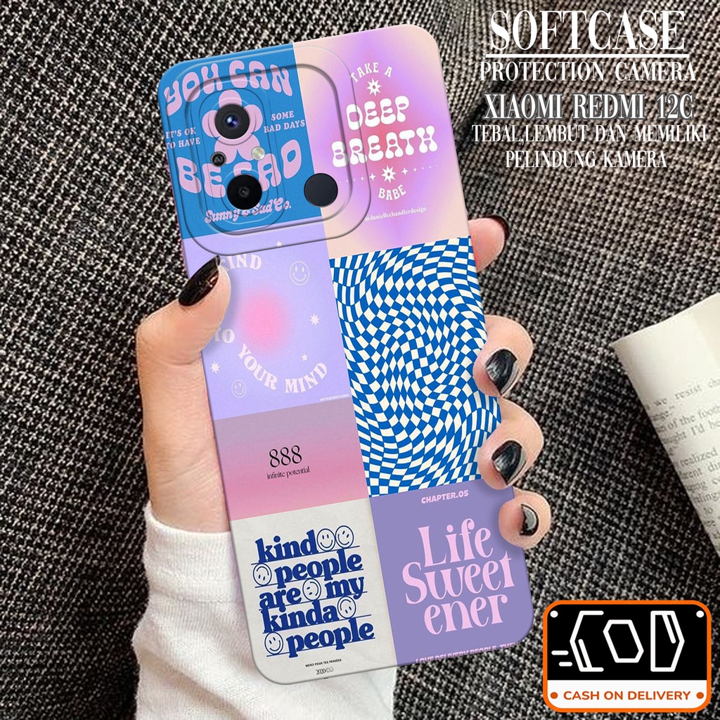 HP ล่าสุด Xiaomi Redmi 12C Softcase - เคส Xiaomi Redmi 12C ล่าสุด - เคส Pro Camera Softcase - Xiaomi