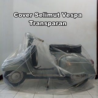 ผ้าห่มพลาสติกใส ลาย Vespa PX Excel Super Sprint PTS สําหรับ Vespa