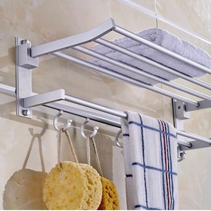 DIRECT ATC Mega_1688 MG345 ชั้นวางผ้าเช็ดตัวติดผนังอลูมิเนียม