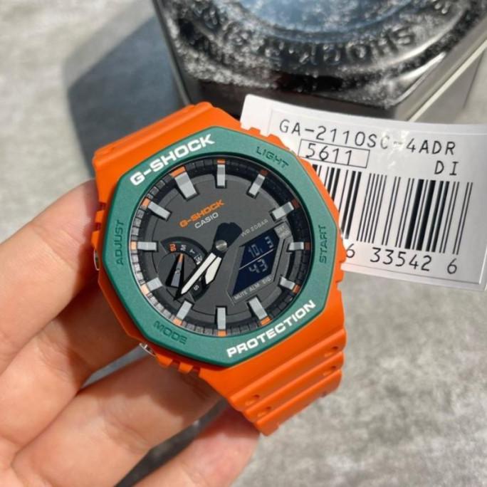 นาฬิกาข้อมือ Casio G-Shock Ga-2110Sc-4Adr Gshock Ga2100 Ga-2110Sc-4 สําหรับผู้ชาย
