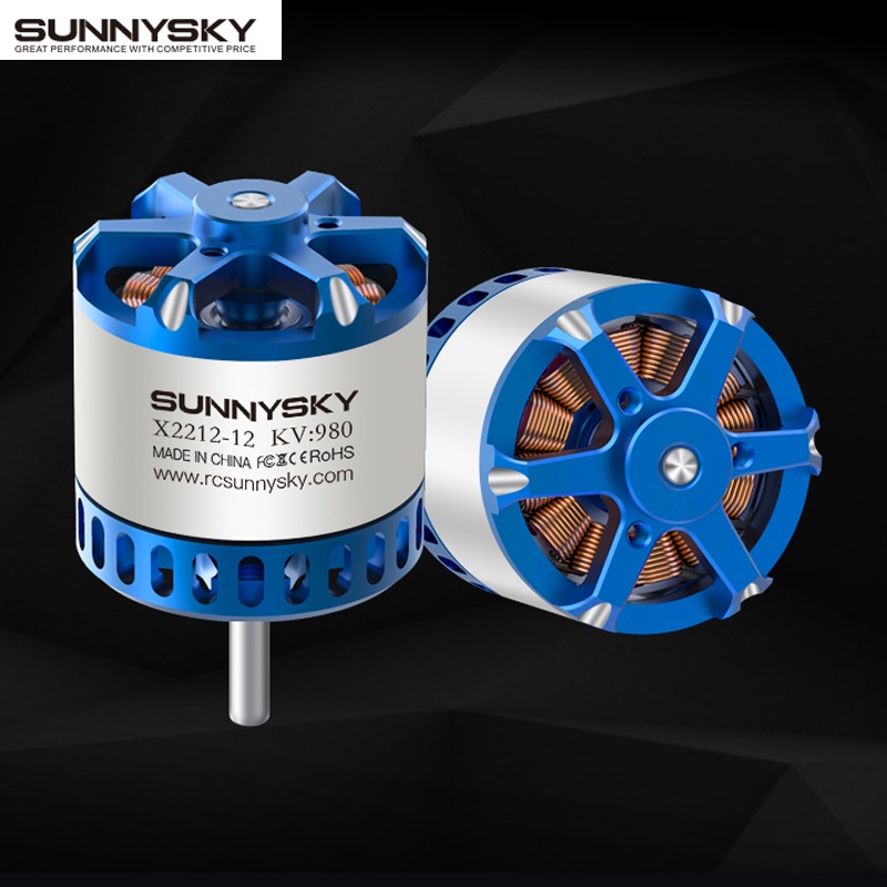 Sunnysky มอเตอร์ไร้แปรงถ่าน X2212-III X2212 980KV 800KV 1250KV 1400KV 2212 สําหรับโดรนบังคับ
