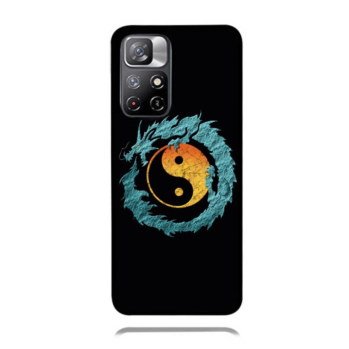 เคส Redmi Note 11 10 9 8 Pro Yin Yang Dragon DF114