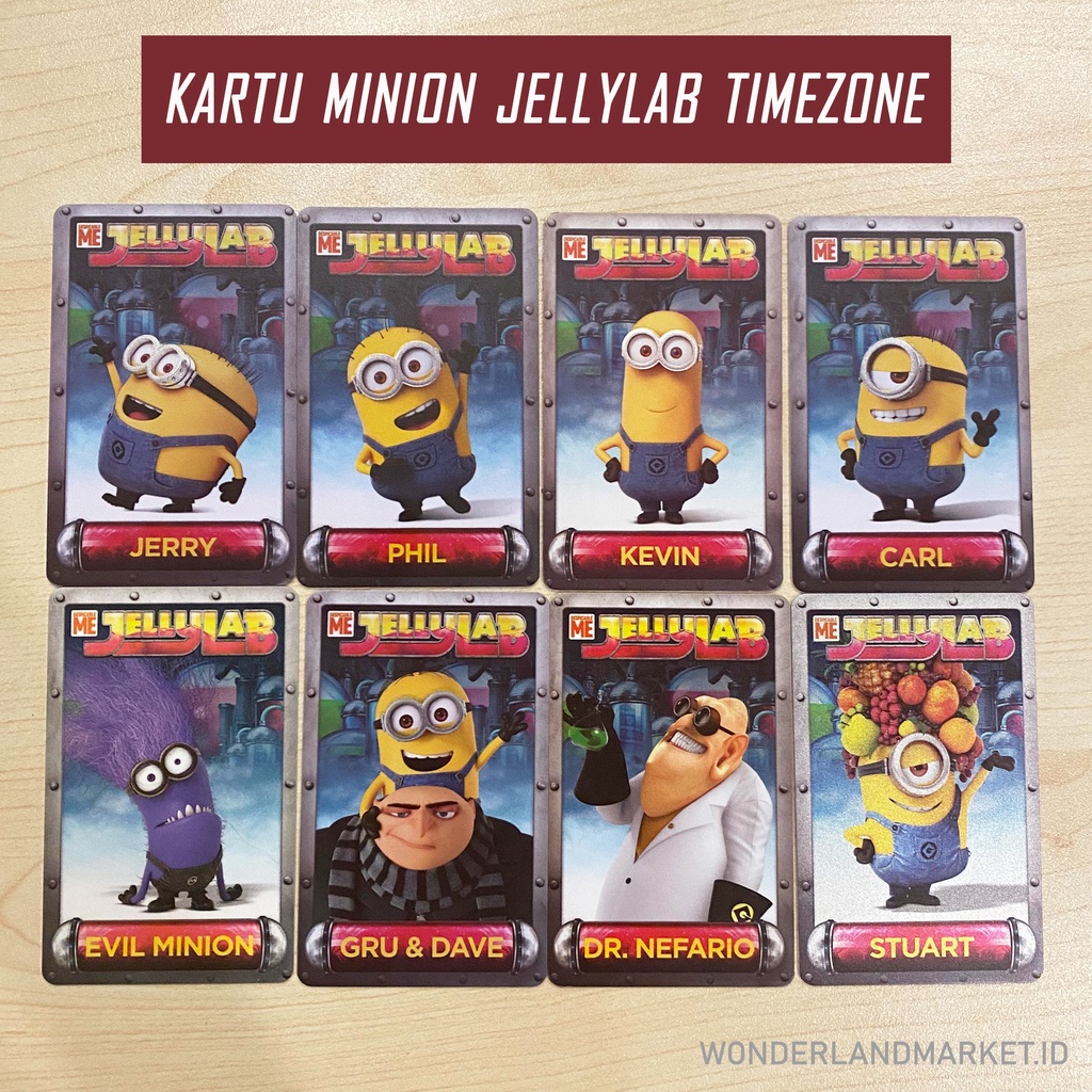 [Timezone] การ์ดมินเนี่ยน / Despicable Me JellyLab