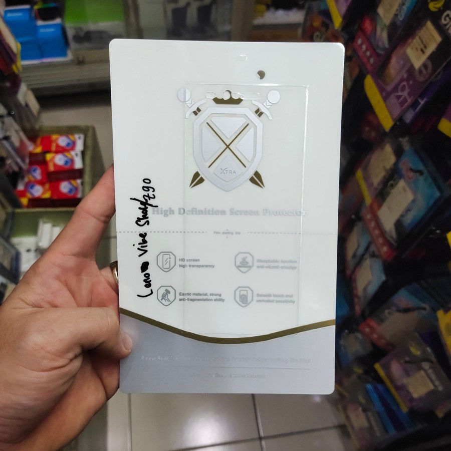 Lenovo vibe shot / z90 กระจก golira พร้อมไฮโดรเจลใส