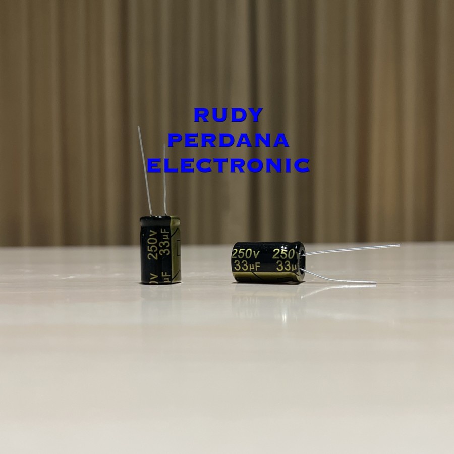 คาปาซิเตอร์ ELCO ELKO 33UF 250V 33 UF 250 VOLT