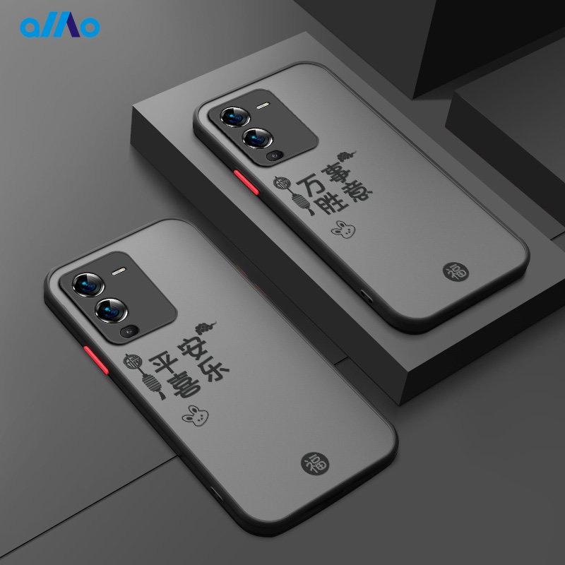 Vivo V27 V27e V27 Pro Vivo Y100 5G Y56 เคสโทรศัพท์สันติภาพและจอยที่สร้างสรรค์