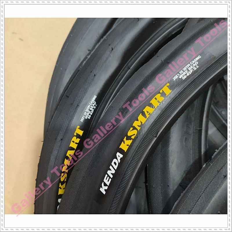 Hitam Kenda 20 x 1.35 KSMART ยางด้านนอกสีดํา อุปกรณ์เสริมอะไหล่จักรยาน