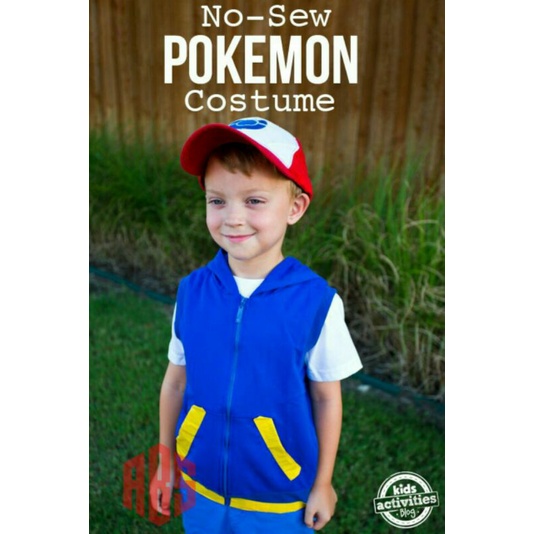 เสื้อฮู้ด เสื้อกั๊กซิป/เครื่องแต่งกายเสื้อกั๊กเด็ก POKEMON & DIGIMON