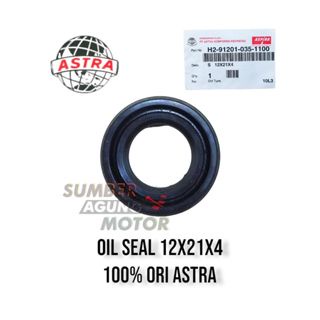 ซีล SIL 12X21X4 เกียร์ OPERATION PEDAL VERSNELENG PERSNELENG YAMAHA RXZ BISON