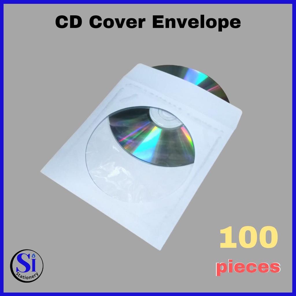 CD Cover Envelope/Paper CD Holder 100 ชิ้น