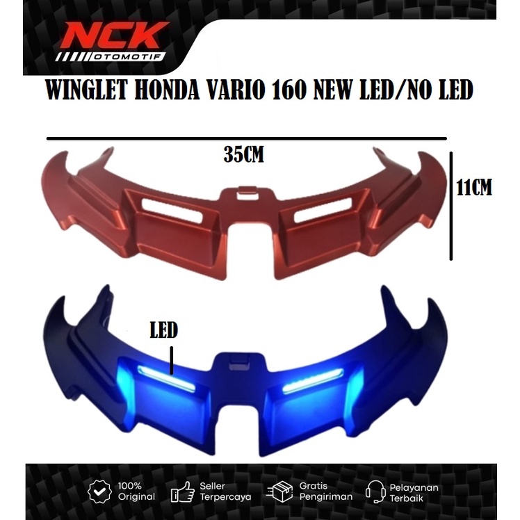 Winglet VARIO 160 ABS CBS NEW LED LAMP