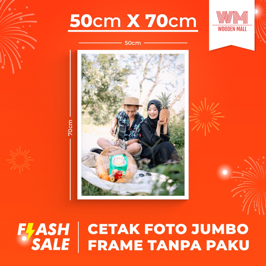 20R PHOTO PRINTING + JUMBO FRAME 50X70CM EXCLUSIVE FRAME WEDDING / นําเสนอ / นําเสนอ