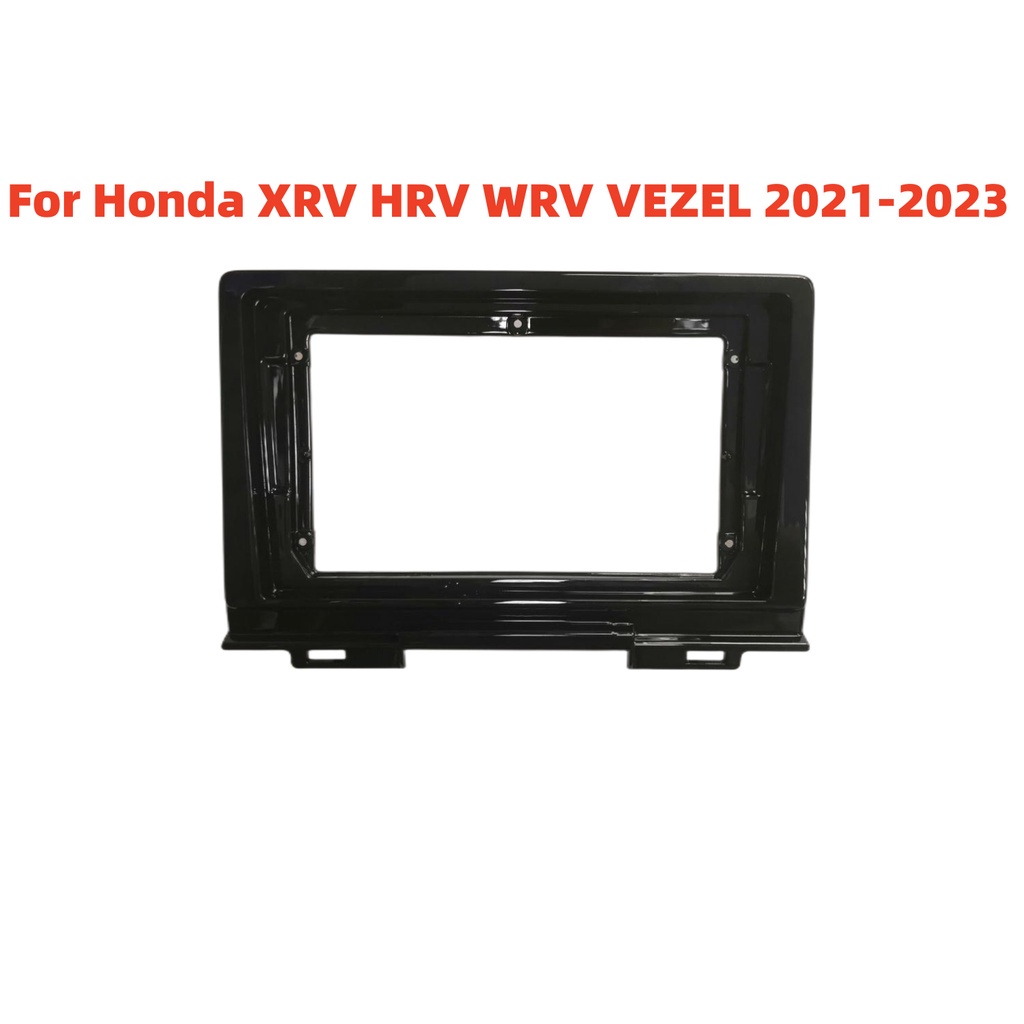 กรอบแผงวิทยุรถยนต์ 9/10.1 นิ้ว สําหรับ Honda XRV HRV WRV VEZEL 2021-2023 Android MP5 GPS 2 Din