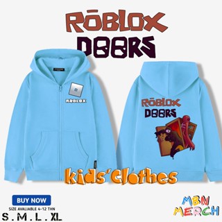 Roblox เสื้อแจ็กเก็ต มีซิป มีฮู้ด สําหรับเด็ก