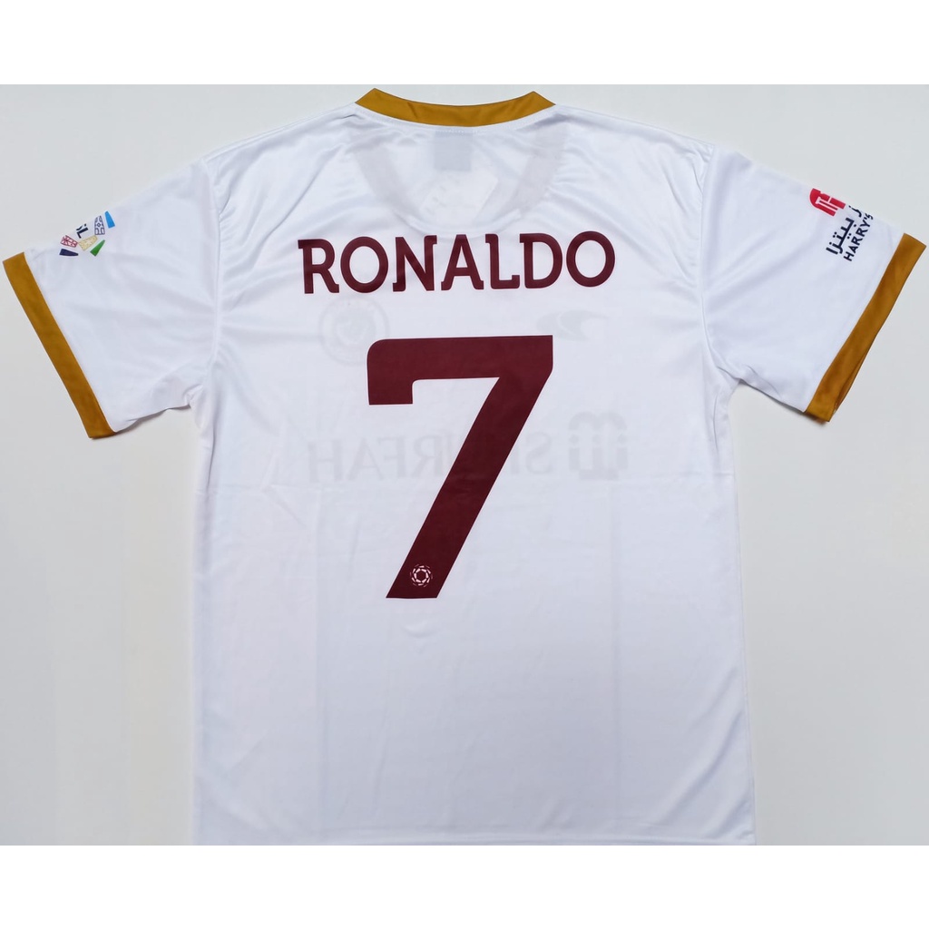 RONALDO AL NASSR 2 JERSEY สําหรับ ADULTS RONALDO away alnassr ADULT JERSEY