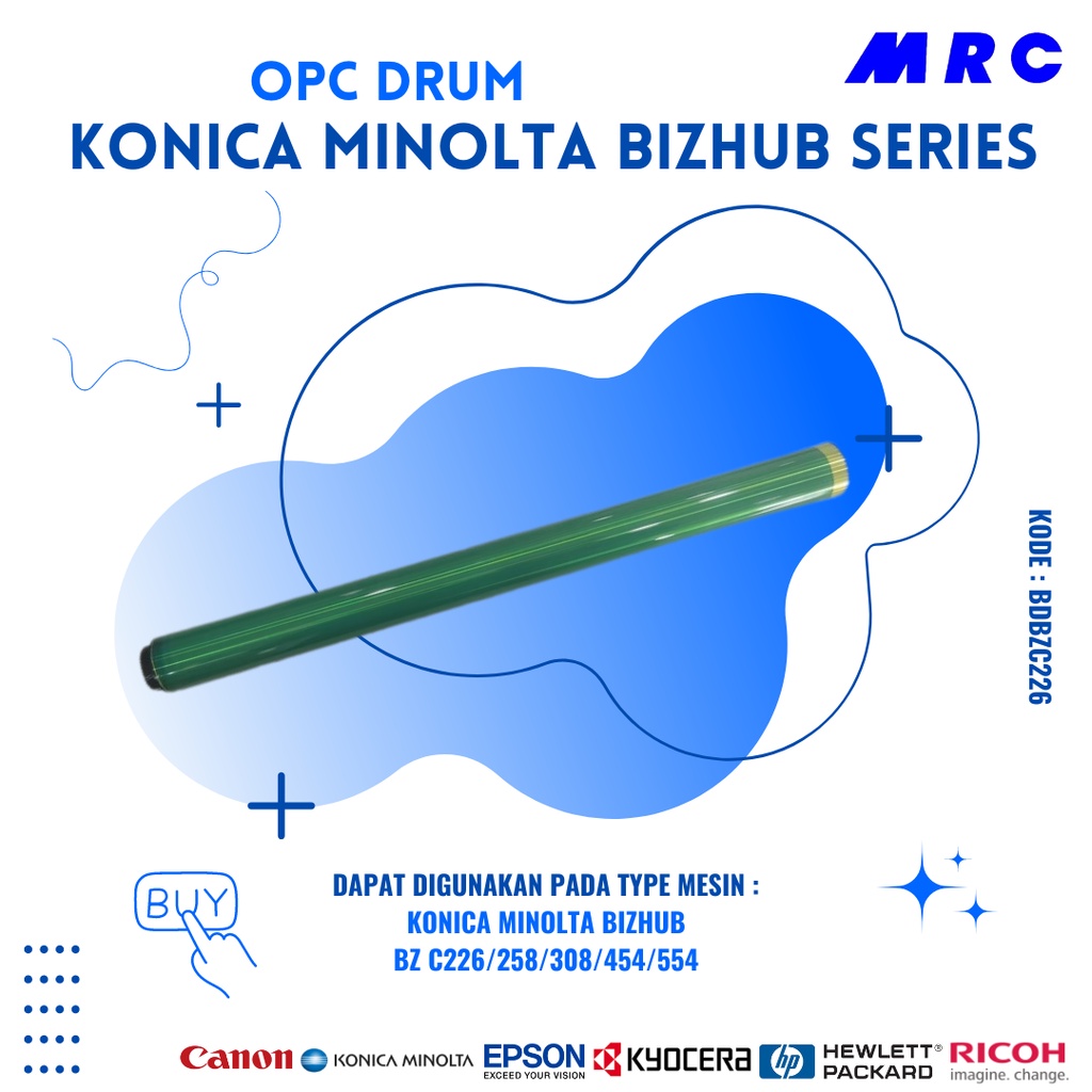 กลอง OPC KONICA MINOLTA BIZHUB C226/258/308/454/554 คุณภาพระดับพรีเมียม