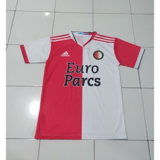 เสื้อกีฬาแขนสั้น พิมพ์ลาย Jersey FEYENOORD 2021