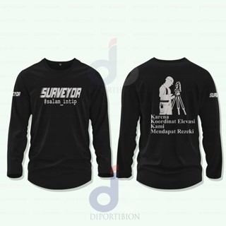 เสื้อยืดแขนยาว ลาย SURVEYOR