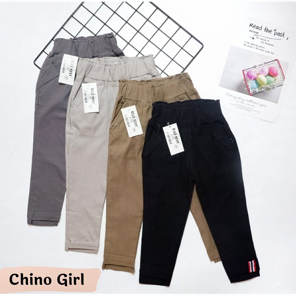 CHINO GIRL/GIRLS CHINO PANTS/LONG PANTS/GIRLS CHINO PANTS/CHINO PANTS