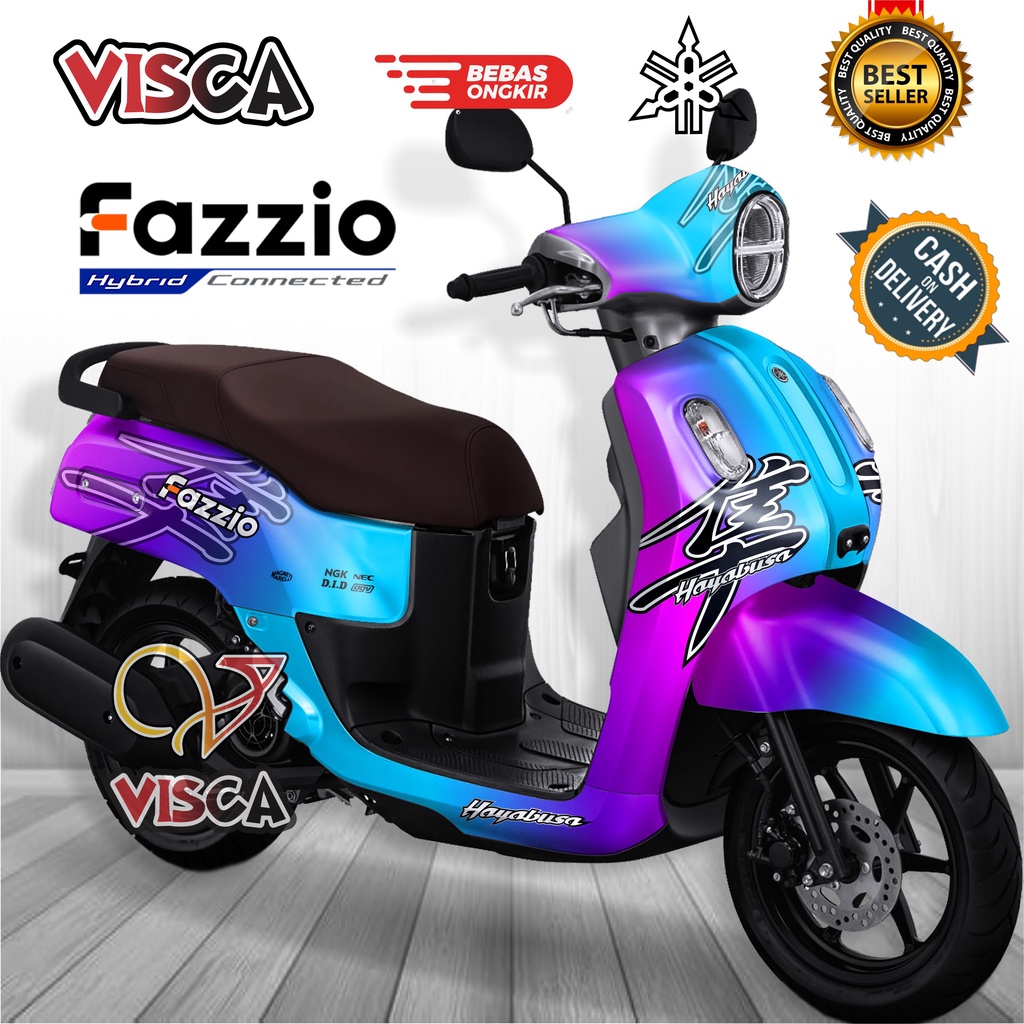 Yamaha Fazzio Full Body Decal Fazzio สติกเกอร์ Full Body Striping Yamaha Fazzio Cool Variation Fazzi