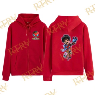 เสื้อแจ็กเก็ตกันหนาว ลาย Amato Mechamato Boboiboy Galaxy สําหรับเด็ก