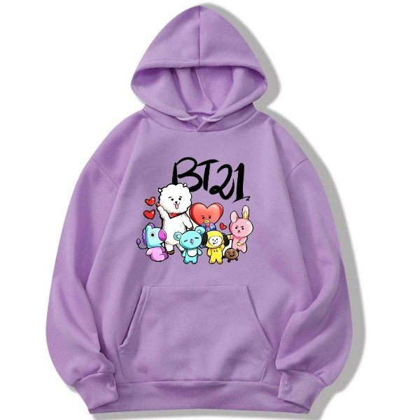 Hodiie สําหรับผู้หญิงและสาวน่ารัก BT21 Love