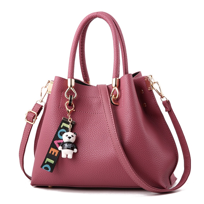 LADIESSTYLE - กระเป๋าผู้หญิง กระเป๋าสะพาย หนัง PU 28 Cm x 11 Cm x 23 Cm - 750 Grams [132]