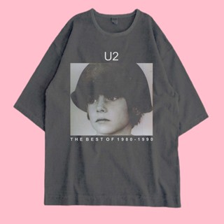 เสื้อยืด Oversize U2 The Best Off 1980 1990