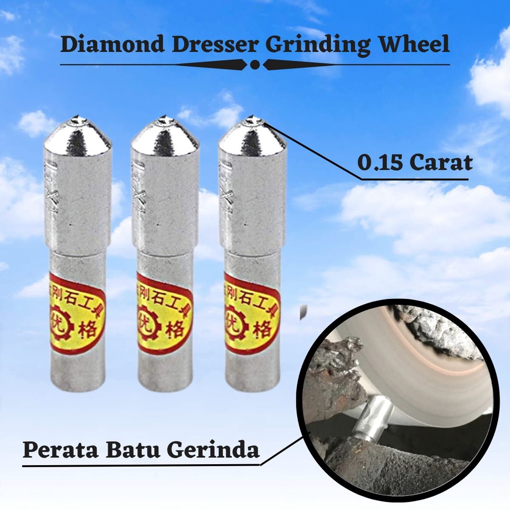 Ms7 Diamond Dresser เครื่องมือล้อเจียรจุดเดียว HL1