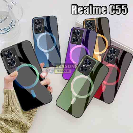 ล่าสุดRealme C55 Softcase - Realme C55 Glass Softcase - Realme C55 Glitter Glass Softcase - Realme C