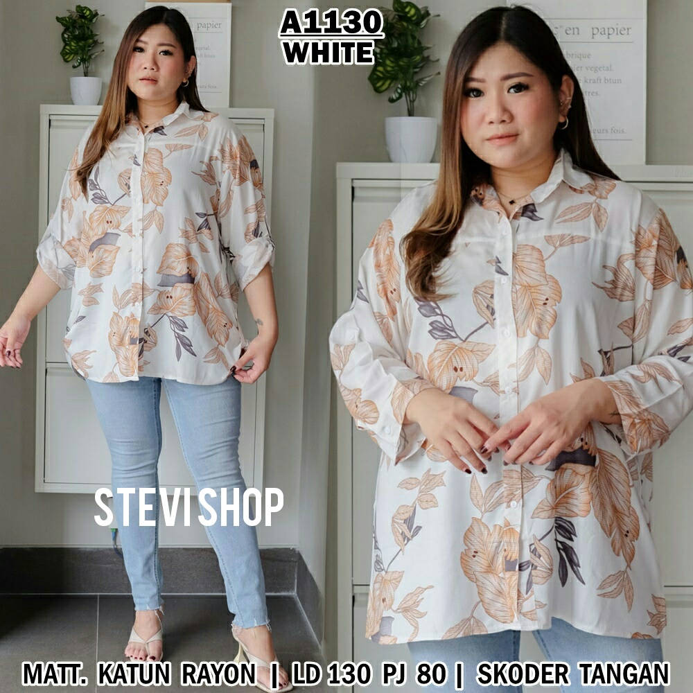 Stevi SHOP เสื้อจัมโบ้ผู้หญิง BB 100 กก./LD 130 กก.
