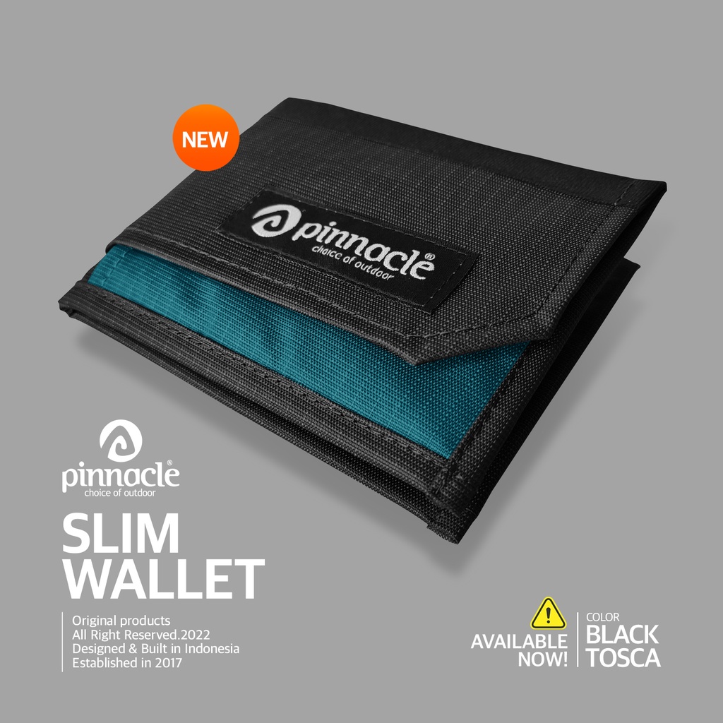 Pinnacle Slim Wallet Ripstop - สีดํา Tosca