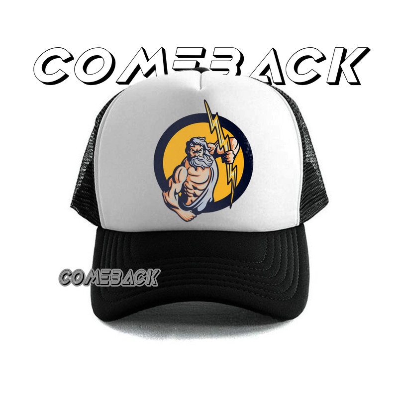 Zeus Distro Mesh Hat - Trucker Hat - Mens Mesh Hat - Mens Trucker Hat - Hat - Baseball Hat - Comebac