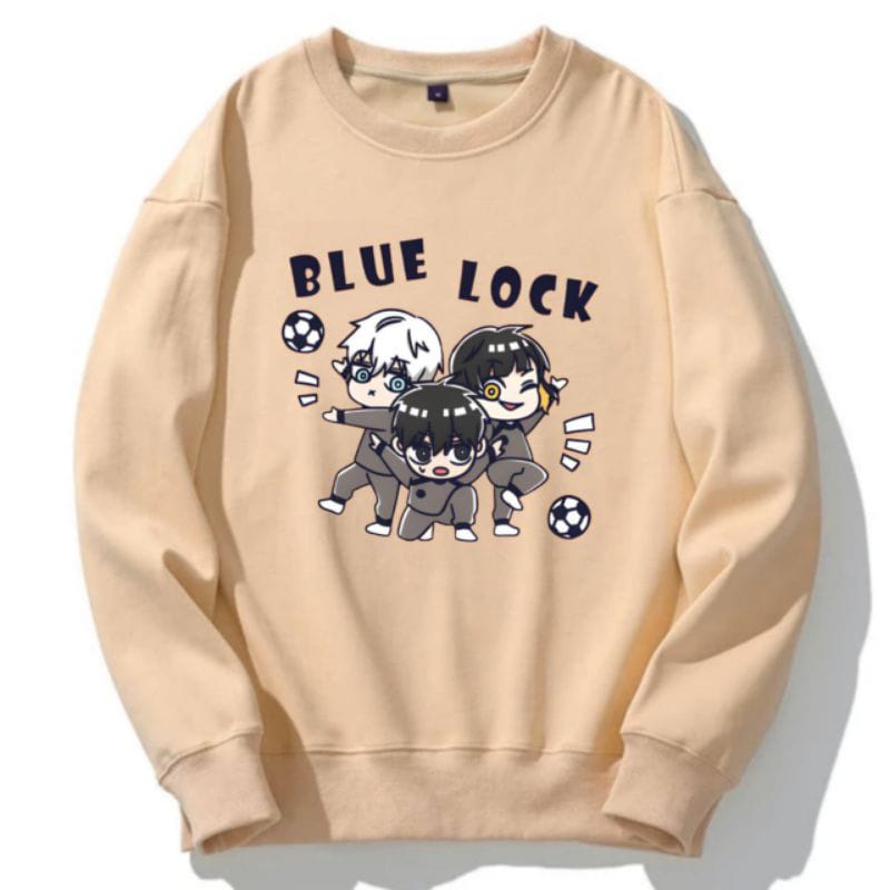 JACKET - HOODIE BLUE LOCK - HOODIE JUMPER BLUE LOCK