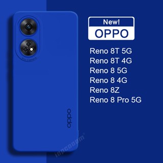 เคสซิลิโคนนิ่ม ป้องกันกล้อง สําหรับ OPPO Reno 8T 5G 8 Pro 8Z 4G Case