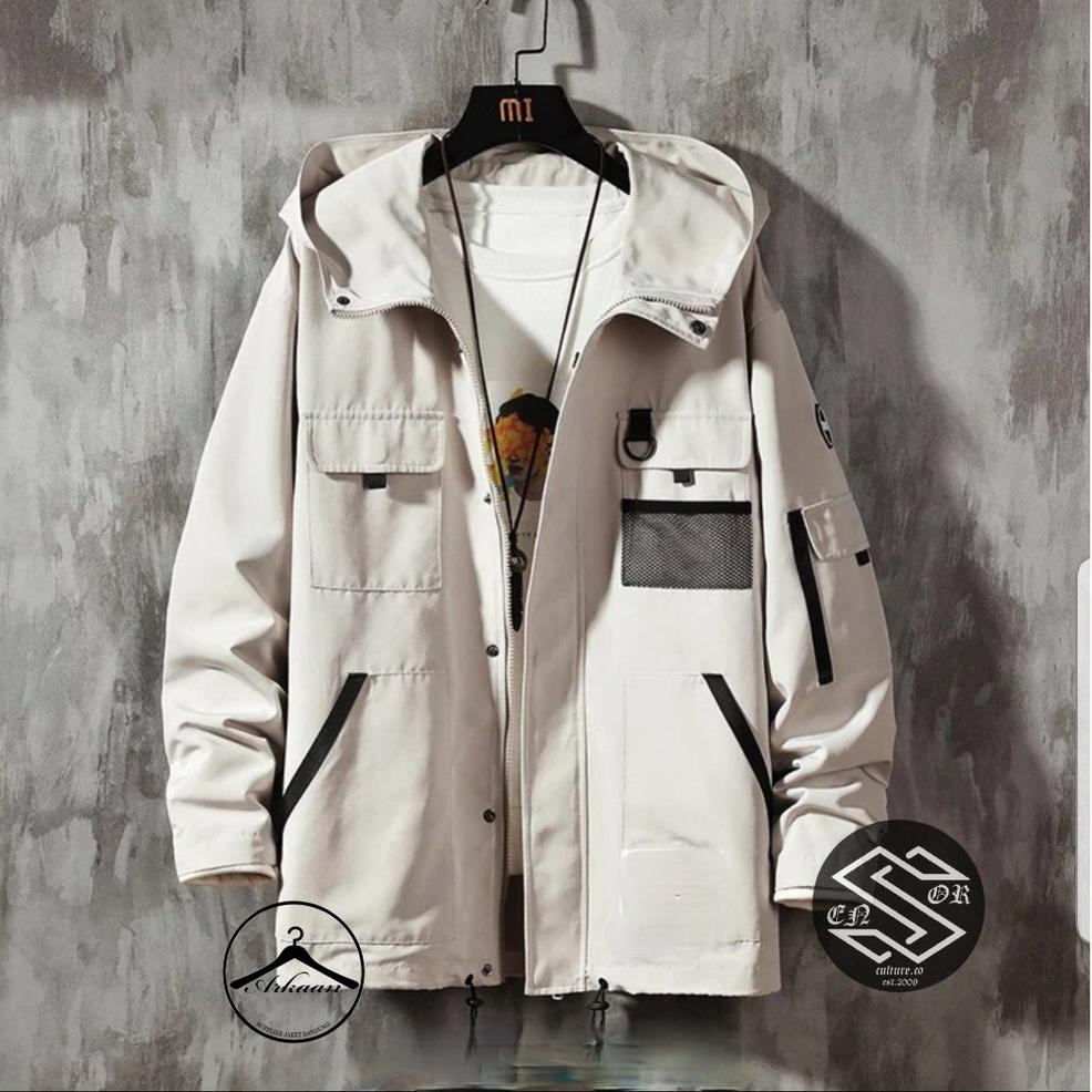 Booming AKN SNSR MMIX PARKA JACKET / ORIGINAL SENSOR MENS CANVAS PARKA JACKET