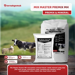 MINERAL HITAM PREMIUM TERNAK MIX MASTER PREMIX MH MENCEGAH LUMPUH PREMIX MINERAL SAPI KAMBING HEWAN