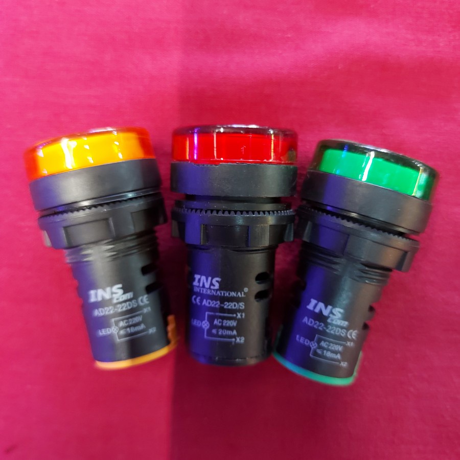 AD22-22DS โคมไฟนักบิน / โคมไฟนักบิน 22 มม. INS