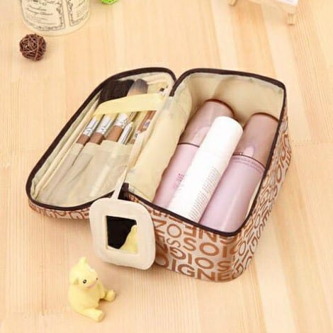 Monopoly Travel Makeup Pouch Cosmetic Bag Makeup Storage kbeauty