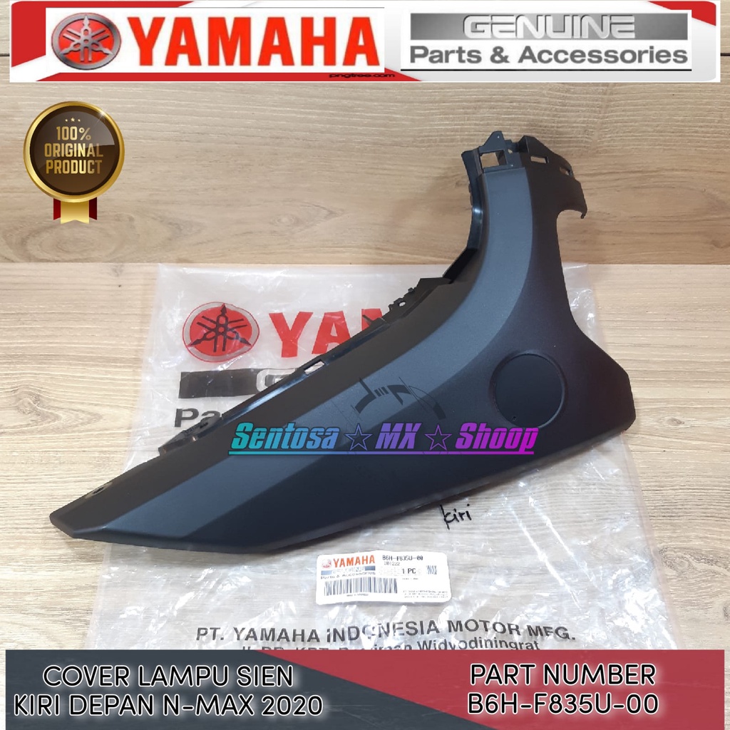 (NMAX ใหม่ 2020) ฝาครอบ / PANEL 1 ด้านหน้า LEFT TURN SIGNAL LIGHT B6H-F835U-00 ORIGINAL YAMAHA ของแท